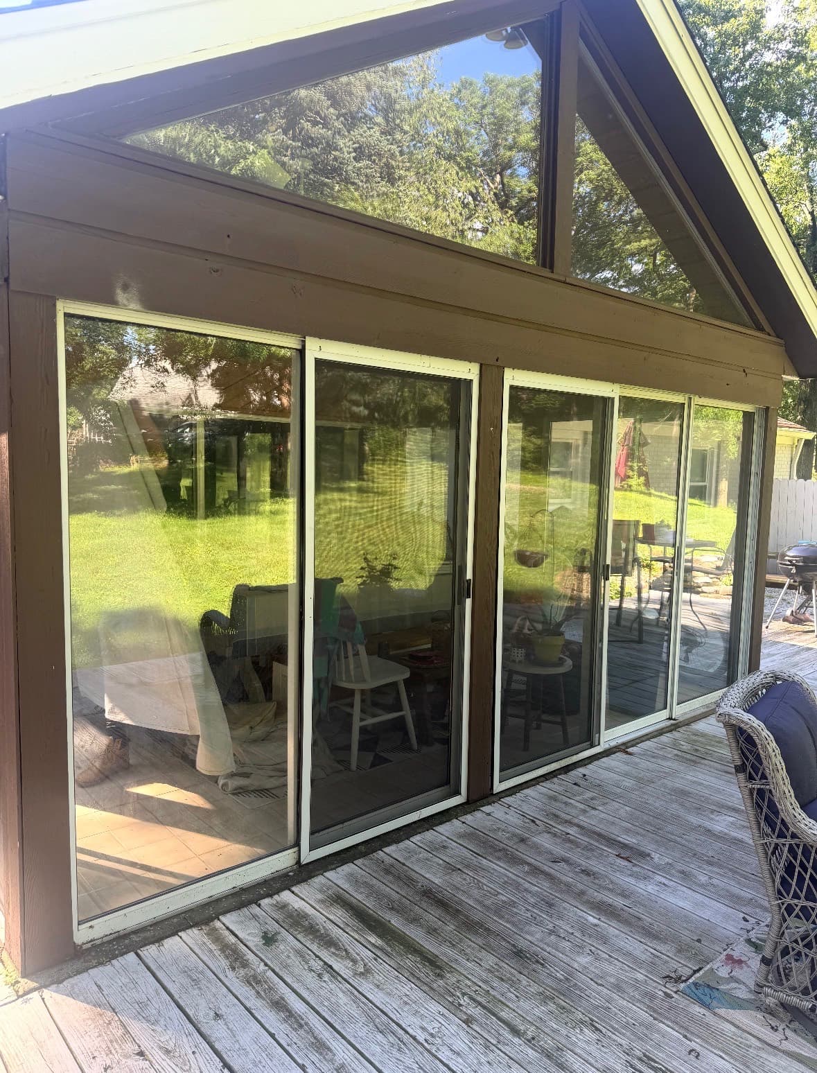 Before: Door replacement