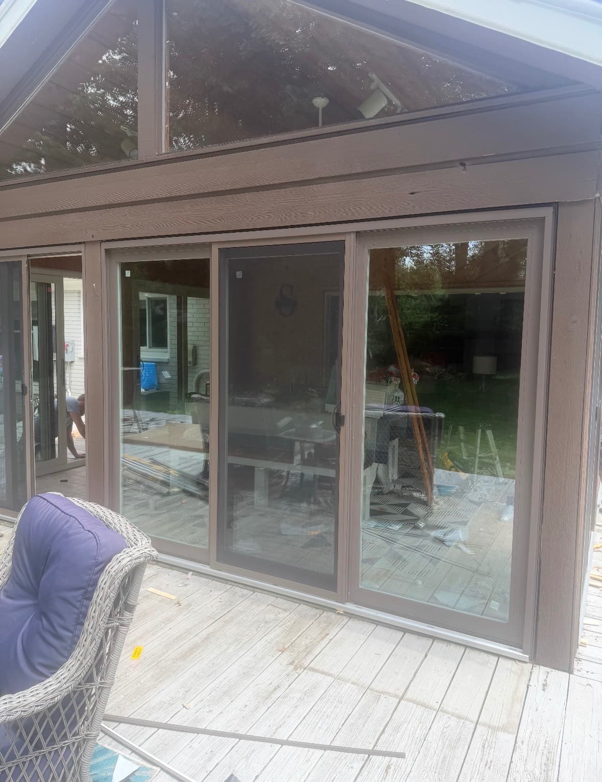 After: Door replacement